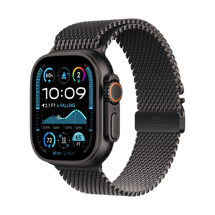 Apple Watch Ultra 2 49mm GPS + Cellular Titanium Milanese Loop (Apple VN) size M