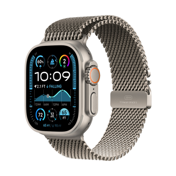 Apple Watch Ultra 2 49mm GPS + Cellular Titanium Milanese Loop (Apple VN) size L