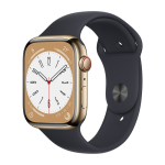 Apple Watch Series 8 GPS + 4G VN/A Viền Thép Dây Cao Su